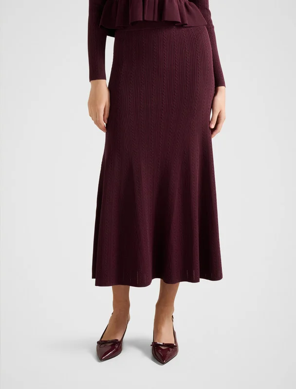 forever new  Kn7540-Plum Women's Shrug for Women | Best Price UAE